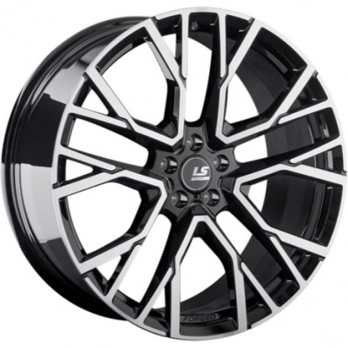 Диски LS FG07 9x21 5*112 ET20 DIA66.6 BKF Литой