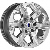 Диски K&K Тейт 7.5x17 6*139.7 ET36 DIA100.1 Дарк платинум Литой