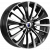 Диски K&K Flanker 6.5x17 4*100 ET41 DIA60.1 Алмаз черный Литой
