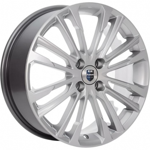 Диски K&K Сильверстоун 6.5x17 4*100 ET41 DIA60.1 Elite silver Литой