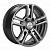 Диски Khomen KHW 1602 6.5x16 5*139.7 ET40 DIA98.5 Black Литой
