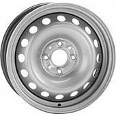 Диски Trebl X40012 6x15 4*98 ET38 DIA58.1 Silver Штампованный