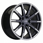 Диски Khomen KHW 1903 9.5x19 5*112 ET40 DIA66.6 Black-FP Matt Литой