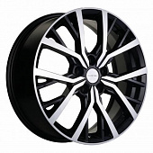Диски Khomen KHW 1806 7x18 5*112 ET45 DIA57.1 Black-FP Литой