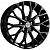 Диски Khomen KHW 1718 7x17 5*114.3 ET48 DIA67.1 Black Литой
