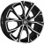 Khomen KHW 1907 7.5x19 5*108 ET46 DIA63.3 Black-FP Литой