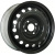 Диски Trebl 7250 6x14 5*100 ET37 DIA57.1 Black Штампованный