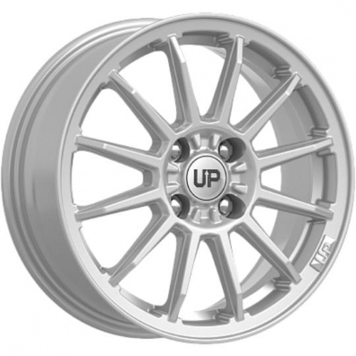 Диски Wheels UP UP102 6x15 4*100 ET46 DIA60.1 Silver Classic Литой