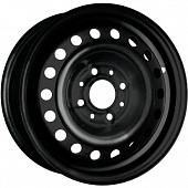 Диски Trebl 6565 5.5x14 4*100 ET45 DIA56.6 Black Штампованный