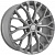 Диски Khomen KHW 1718 7x17 5*114.3 ET37 DIA66.6 F-Silver Литой