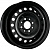 Диски Trebl 6565 5.5x14 4*100 ET45 DIA56.6 Black Штампованный