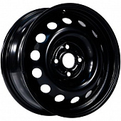 Диски Trebl 53A35D 5.5x14 4*100 ET35 DIA57.1 Black Штампованный