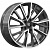 Диски Скад KP010 7.5x18 5*108 ET36 DIA65.1 Алмаз черный Литой
