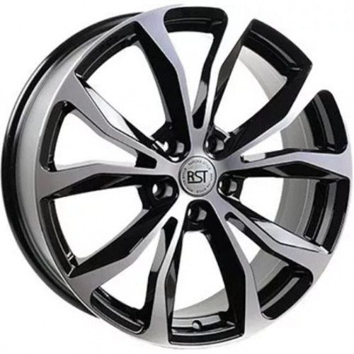 Диски RST R009 7.5x19 5*108 ET36 DIA65.1 BKFP Литой