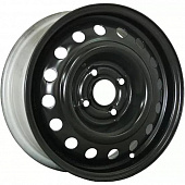 Диски Trebl 8325 P 6.5x16 5*108 ET50 DIA63.3 Black Штампованный