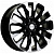 Диски Khomen KHW 2010 8x20 6*114.3 ET40 DIA67.1 Black-FP Литой