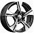 Диски K&K КС1053 6.5x16 5*114.3 ET40 DIA66.1 Алмаз черный Литой
