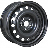 Диски Trebl 9563 6.5x16 5*114.3 ET47 DIA66.1 Black Штампованный