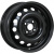 Диски Trebl 6445T 6x15 4*100 ET39 DIA56.6 Black Штампованный