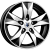 Диски K&K Crossline 6.5x16 5*114.3 ET50 DIA66.1 Алмаз черный Литой