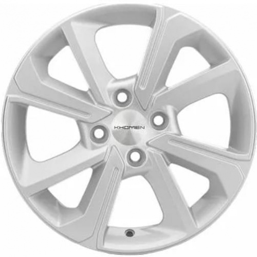 Диски Khomen KHW 1501 6x15 4*100 ET48 DIA54.1 F-Silver Литой