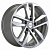Диски Khomen KHW 1612 6.5x16 5*114.3 ET47 DIA66.1 Silver-FP Литой