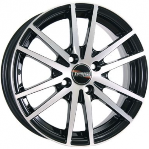 Диски Tech Line 435 5.5x14 4*100 ET43 DIA60.1 BFP Литой