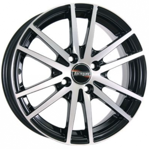 Диски Tech Line 535 6x15 4*114.3 ET45 DIA56.6 BFP Литой