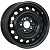 Диски Trebl X40009 6.5x16 5*114.3 ET41 DIA67.1 Black Штампованный