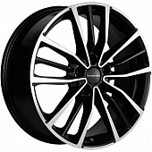 Диски Khomen KHW 1812 7x18 5*112 ET43 DIA57.1 Black-FP Литой