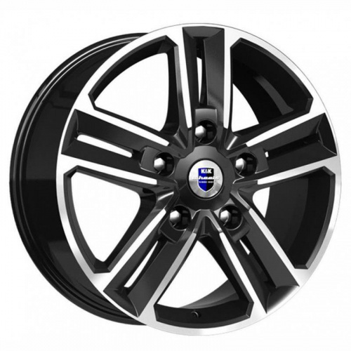Диски K&K Backfire 8x18 5*127 ET45 DIA71.6 Алмаз черный Литой