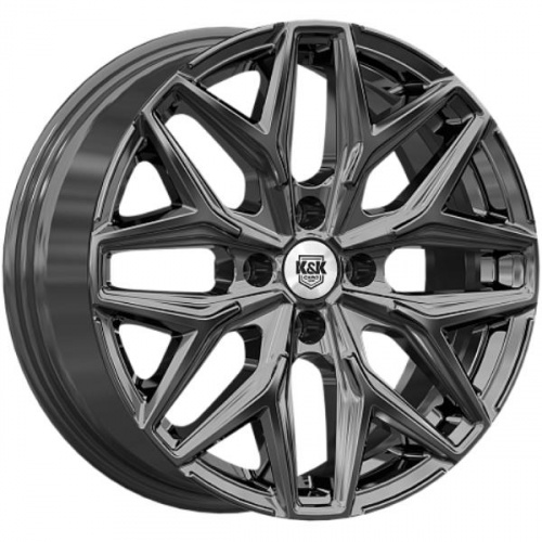 Диски K&K Ариус 7x17 5*110 ET32 DIA65.1 Черный Литой