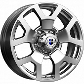 Диски K&K Намиб 7x18 5*139.7 ET35 DIA108.6 Дарк платинум Литой