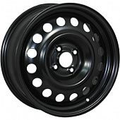 Диски Trebl X40933 6x16 4*100 ET41 DIA60.1 Black Штампованный