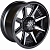 Диски Powcan BK819 9x18 6*139.7 ET20 DIA106.1 Pearl Black Литой