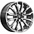 Диски K&K КР006 8.5x20 6*139.7 ET27 DIA77.8 Алмаз черный Литой
