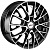 Диски X'trike X-135 6.5x16 5*114.3 ET45 DIA60.1 BKFP Литой