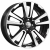 Диски K&K КС874 6.5x17 5*114.3 ET49 DIA67.1 Алмаз черный Литой