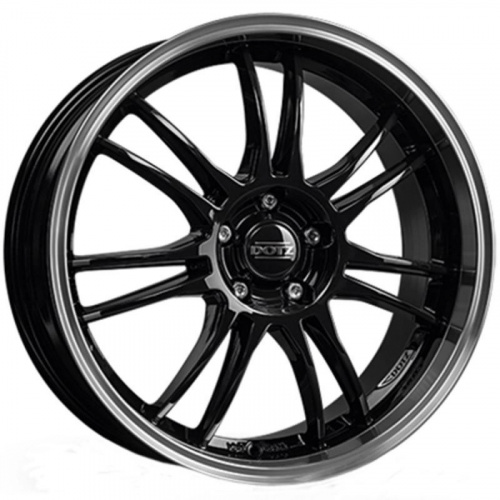 Диски Dotz Shift 7x17 4*100 ET35 DIA60.1 BKL Литой