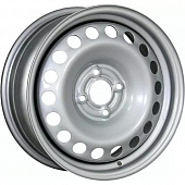 Диски Trebl 64G48L 6x15 5*139.7 ET48 DIA98.6 Silver Штампованный