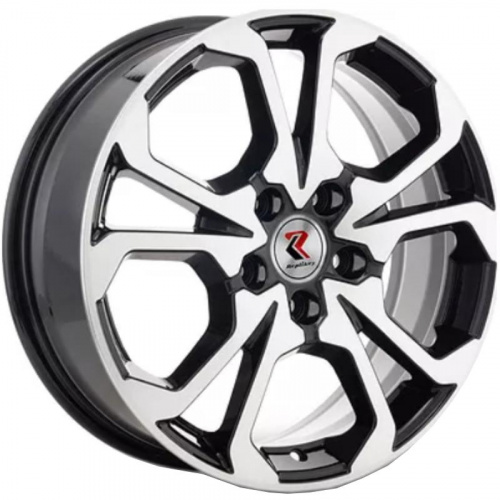 Диски RepliKey R242 6.5x17 5*114.3 ET49 DIA67.1 BKF Литой