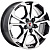 Диски RepliKey R242 6.5x17 5*114.3 ET49 DIA67.1 BKF Литой