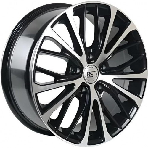 Диски RST R027 7.5x17 5*114.3 ET45 DIA60.1 BKFP Литой