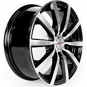 Диски X'trike X-115 6x15 5*114.3 ET38 DIA67.1 BKFP Литой