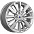 Диски K&K Эрман 6.5x16 4*100 ET45 DIA67.1 Дарк платинум Литой