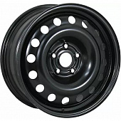 Диски Trebl X40931 7x17 5*112 ET43 DIA57.1 Black Штампованный
