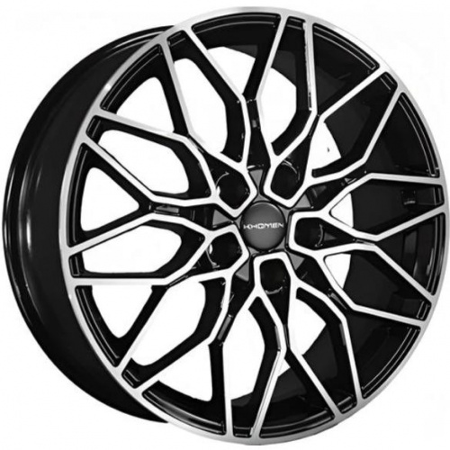 Диски Khomen KHW 1813 7x18 5*114.3 ET35 DIA60.1 Black-FP Литой