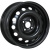 Диски Trebl 6445 6x15 4*100 ET39 DIA56.6 Black Штампованный