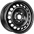 Диски Magnetto 16029 6.5x16 5*114.3 ET45 DIA54.1 Black Штампованный
