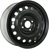 Диски Trebl 53A45R 5.5x14 4*100 ET45 DIA54.1 Black Штампованный
